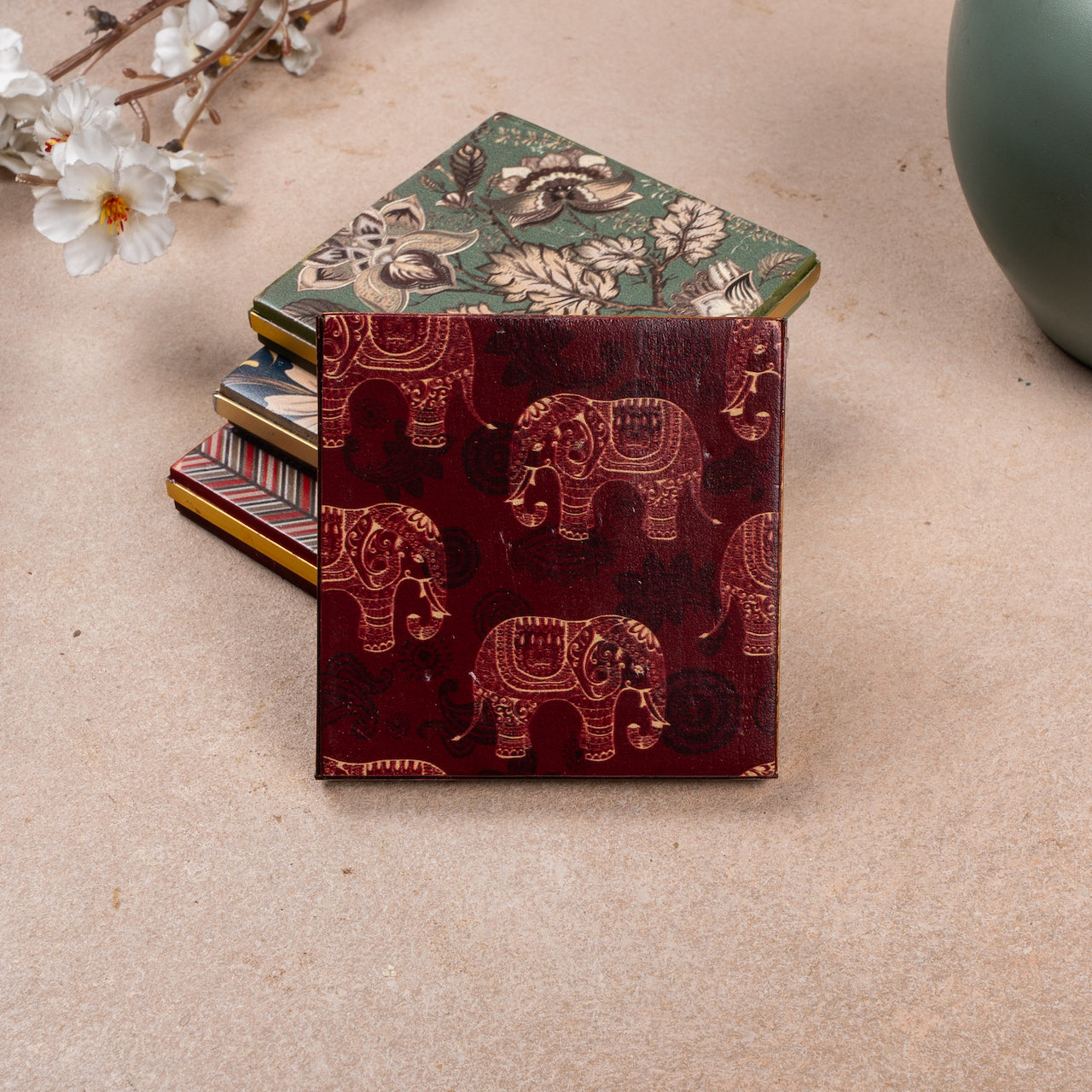 Suga - SuvarnaGaja Square (Set of 4)