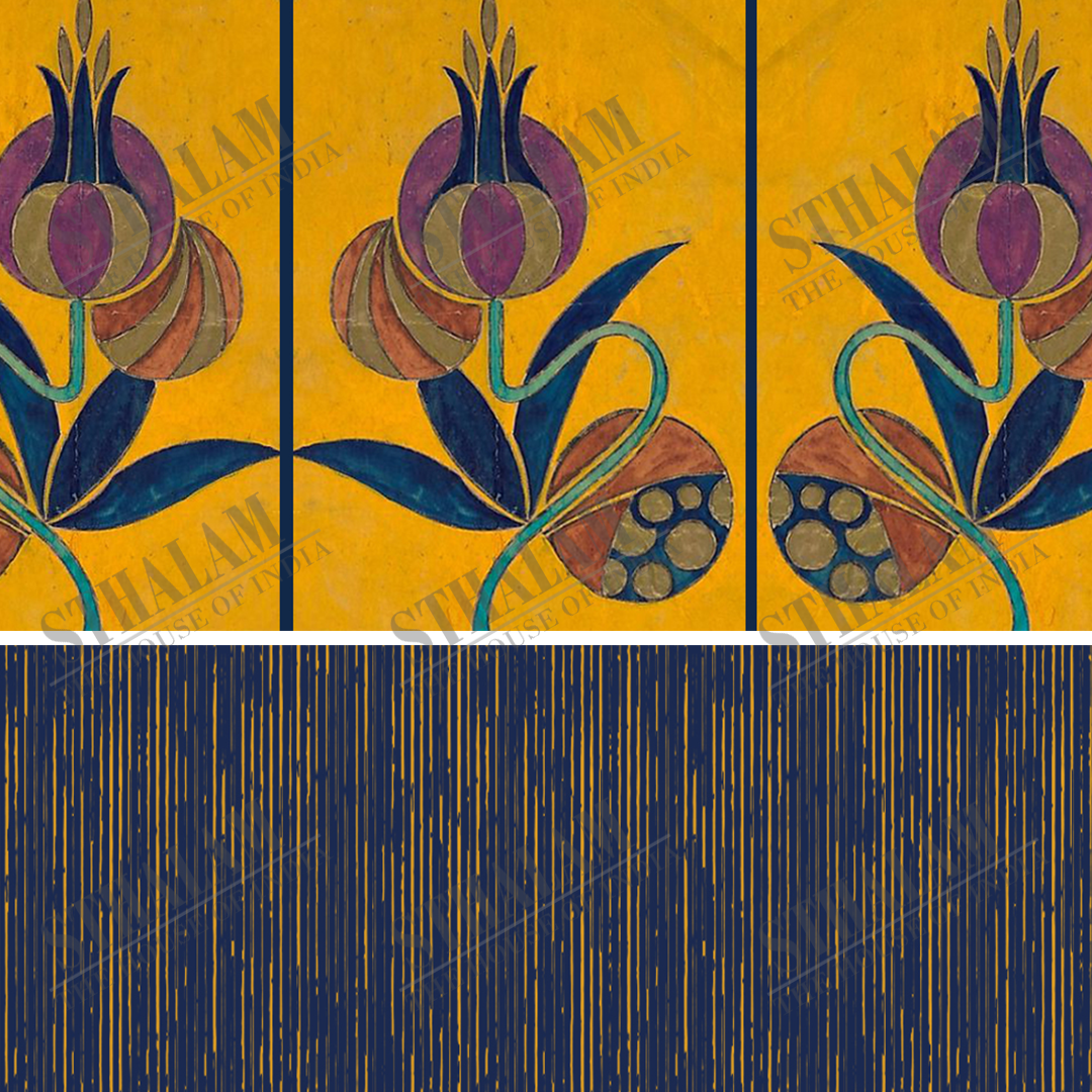 Dvayavritti - Yellow Orchids