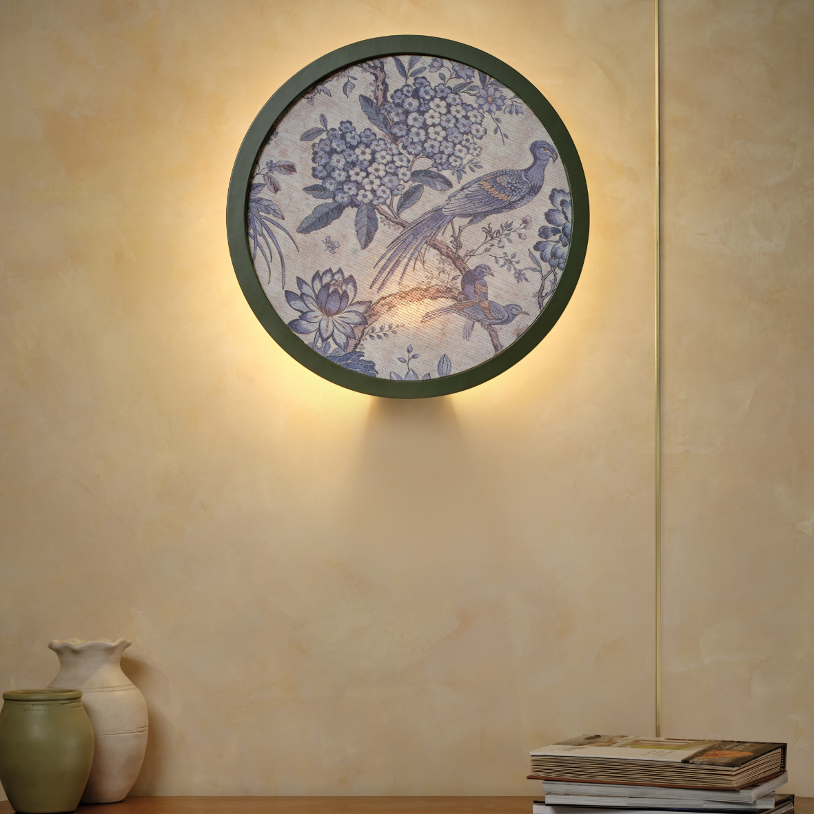 Aloka Chitra -  Allure of Blue (50CM Dia)