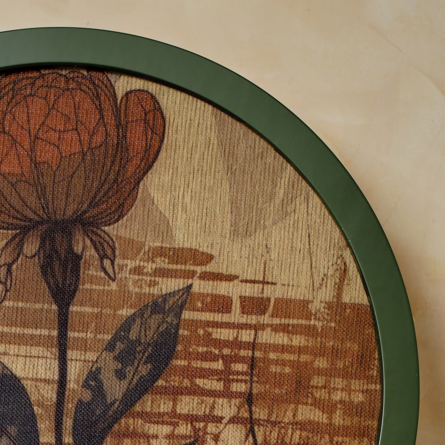 Aranya- Brown Blossom (50CM Dia)