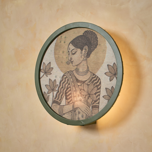 Aloka Chitra – The Damsel ( 50CM Dia )