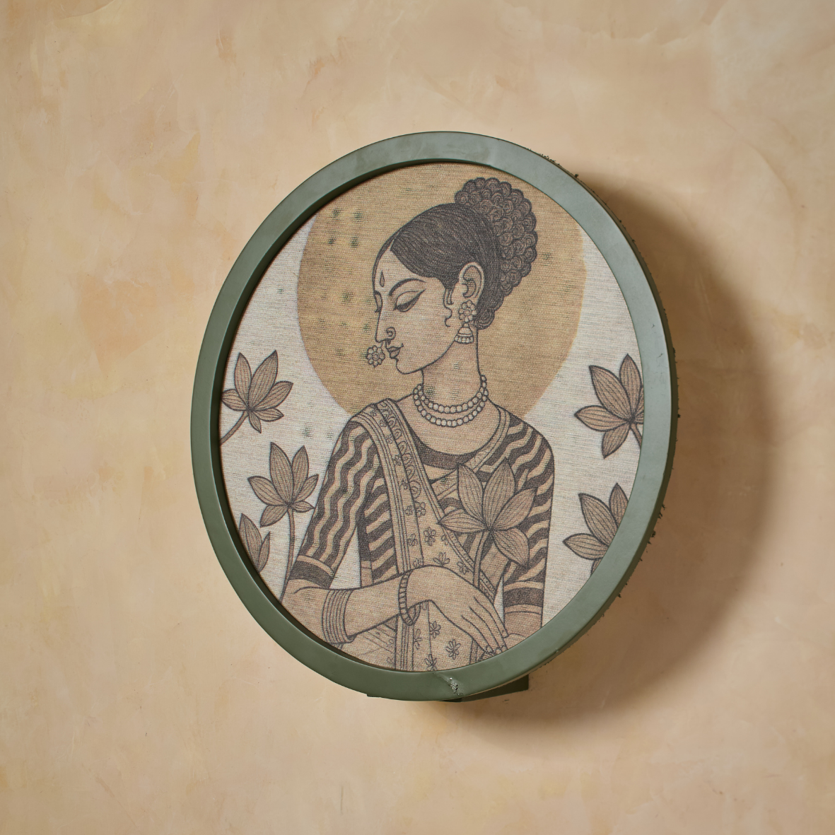 Aloka Chitra – The Damsel ( 50CM Dia )