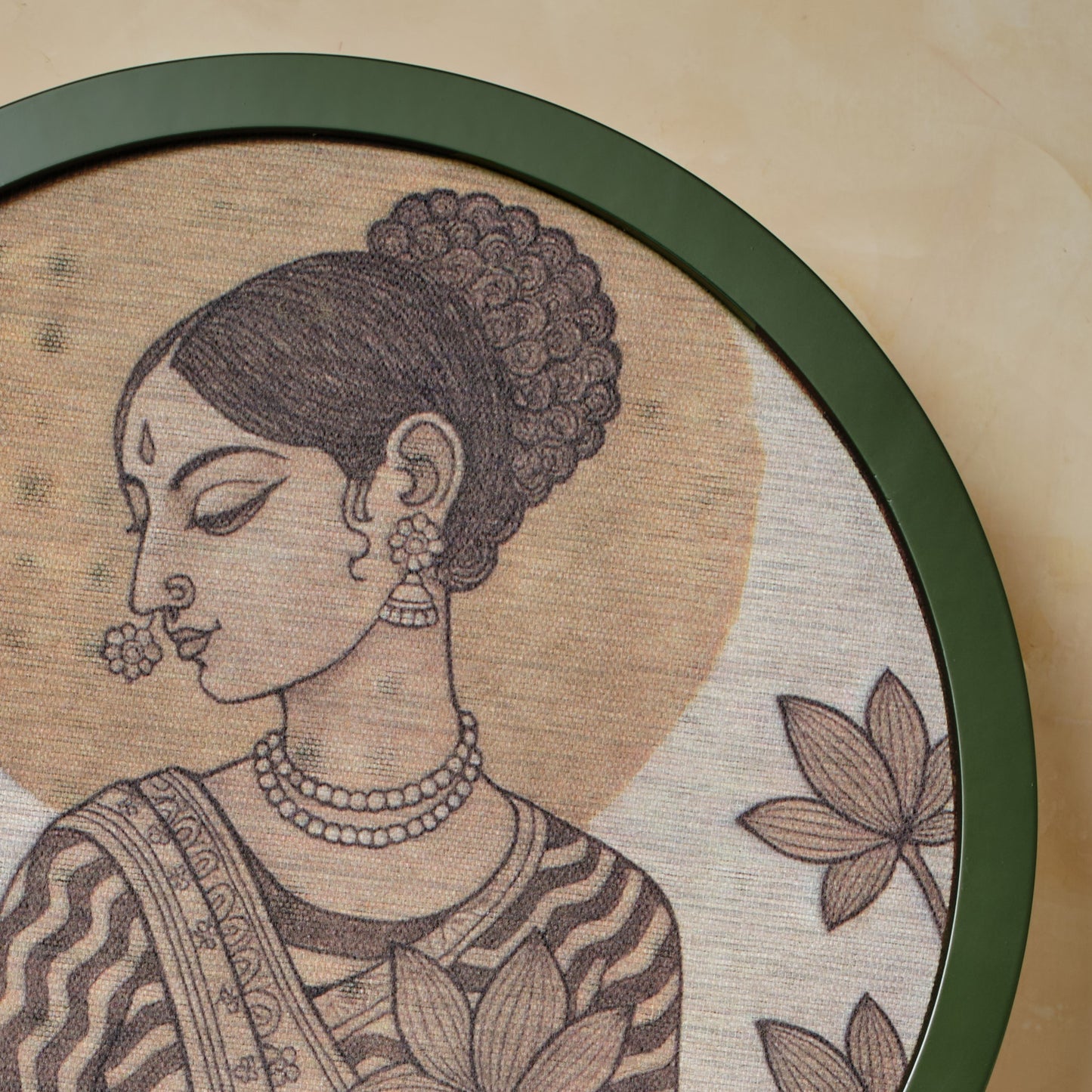 Aloka Chitra – The Damsel ( 50CM Dia )