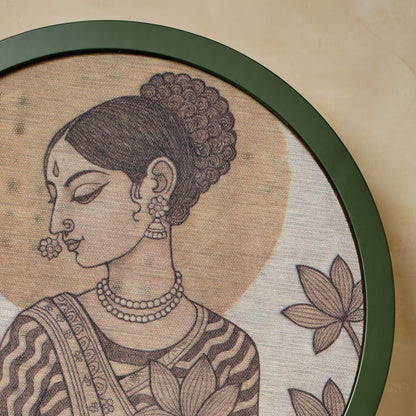Aloka Chitra – The Damsel ( 50CM Dia )