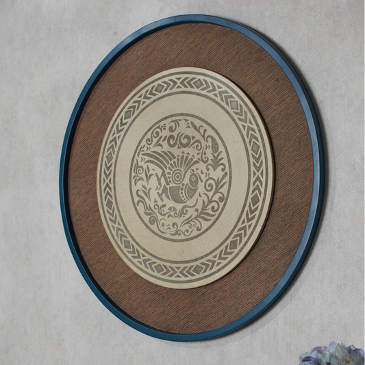 Pracira Chitra – Hamsa Medallion (60CM Dia)